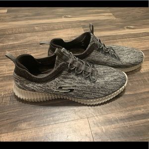 Skechers Memory Foam Gray Slip on Shoes